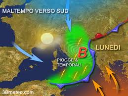 Allerta Meteo anche al Sud